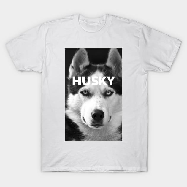 Super Husky T-Shirt by lakshitha99